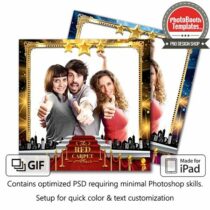 Hollywood Red Carpet Glam Square (iPad)