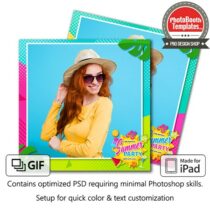 Summer Sunshine Square (iPad)