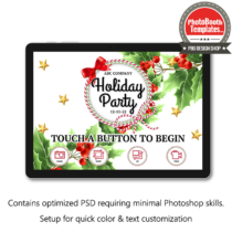 Holiday Holly PC Welcome Screens